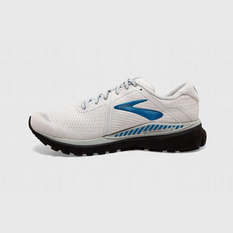 Brooks Adrenaline Gts 20 Mens Road Running Shoes - White/Blue - Philippines (342591HYK)